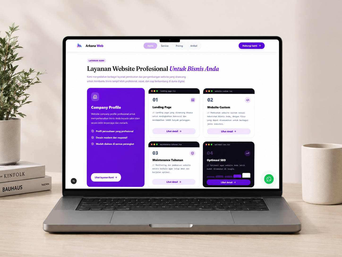 Arkana Web Dashboard